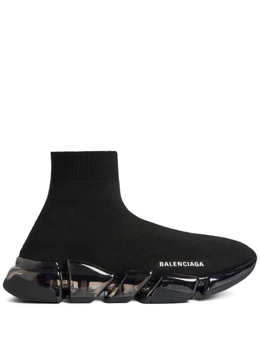 Balenciaga: Чёрные кеды  Speed.2