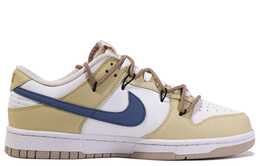Nike: Жёлтые кроссовки  Dunk