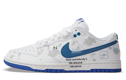 Nike: Белые кроссовки  Dunk
