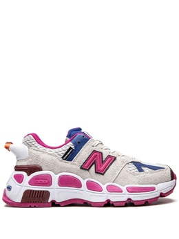 New Balance: Бежевые кроссовки  574