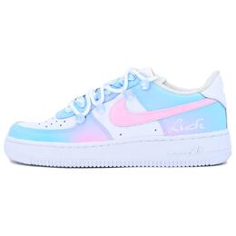 Nike: Голубые кроссовки  Air Force 1