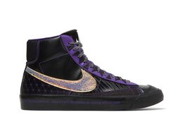 Nike: Чёрные кроссовки  Blazer Mid