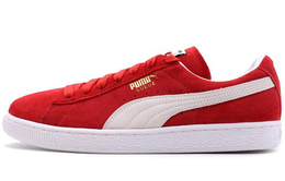 PUMA: Красные кроссовки  Suede Classic