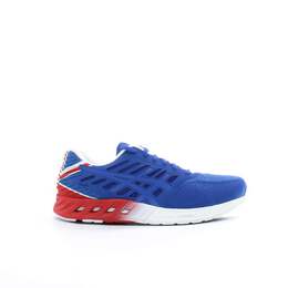 Asics: Синие кроссовки 