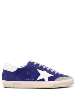 Golden Goose: Фиолетовые кроссовки  Super Star