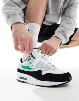 Nike: Чёрные кроссовки  Air Max 1