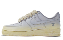 Nike: Фиолетовые кроссовки  Air Force 1