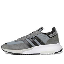 Adidas: Серые кроссовки 