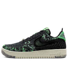 Nike: Чёрные кроссовки  Air Force 1 Crater Flyknit