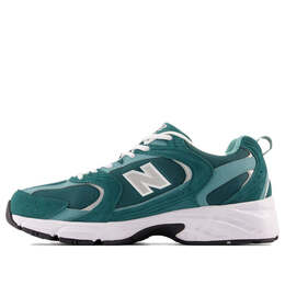 New Balance: Зелёные кроссовки  530