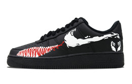 Nike: Чёрные кроссовки  Air Force 1