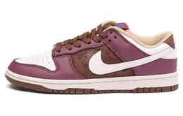 Nike: Фиолетовые кроссовки  Dunk