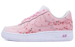 Nike: Розовые кроссовки  Air Force 1