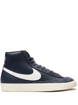 Nike: Синие кеды  Blazer Mid 77