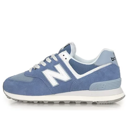 New Balance: Синие кроссовки  574