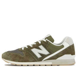 New Balance: Зелёные кроссовки  996