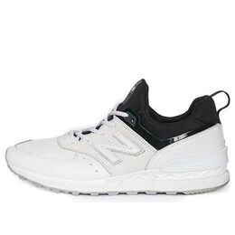 New Balance: Белые кроссовки  574