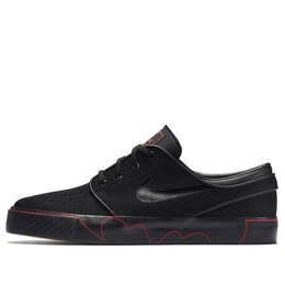 Nike: Чёрные кроссовки  Zoom Stefan Janoski