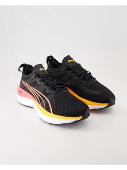 PUMA: Чёрные кроссовки 