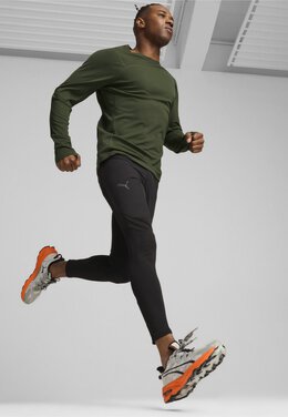 PUMA: Серые кроссовки 
