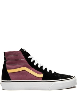 Vans: Чёрные кеды  SK8-Hi Tapered