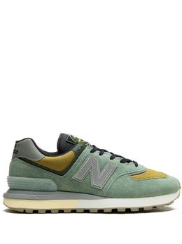 New Balance: Светлые кроссовки  574