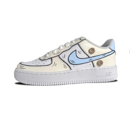 Nike: Жёлтые кроссовки  Air Force 1