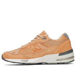 New Balance: Оранжевые кроссовки  991