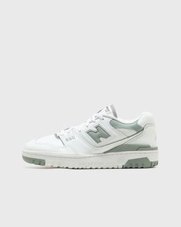 New Balance: Белые кроссовки  550