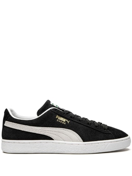 PUMA: Чёрные кеды  Suede Classic XXI