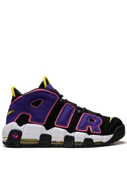 Nike: Чёрные кроссовки  Air More Uptempo