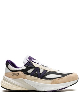 New Balance: Белые кроссовки 