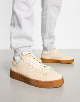 Adidas: Бежевые кроссовки  Stan Smith
