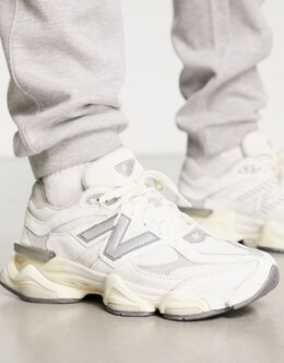 New Balance: Белые кроссовки  9060