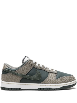 Nike: Зелёные кроссовки  Dunk Low