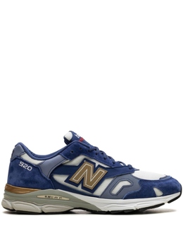 New Balance: Синие кроссовки  920