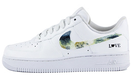 Nike: Белые кроссовки  Air Force 1