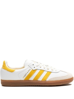 Adidas: Белые кроссовки  Samba