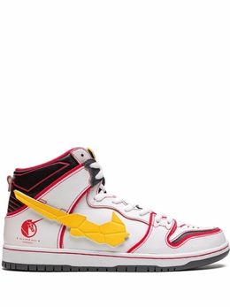 Nike: Белые кроссовки  Dunk