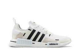 Adidas: Белые кроссовки  NMD_R1