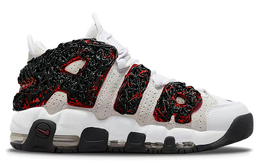 Nike: Чёрные кроссовки  Air More Uptempo