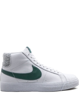 Nike: Белые кеды  SB Zoom Blazer Mid