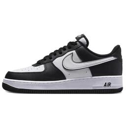 Nike: Чёрные кроссовки  Air Force 1