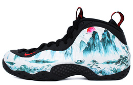 Nike: Чёрные кроссовки  Foamposite One