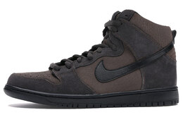 Nike: Тёмные кроссовки  SB Dunk High