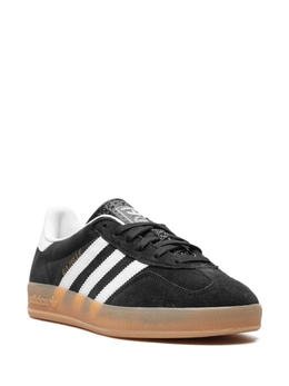 Adidas: Чёрные кроссовки  Gazelle Indoor