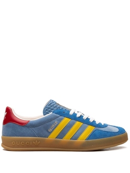 Adidas: Голубые кроссовки  Gazelle