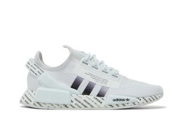 Adidas: Белые кроссовки  NMD_R1 V2