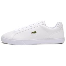 Lacoste: Белые кроссовки 