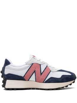 New Balance: Белые кроссовки  327